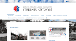 Desktop Screenshot of lsmusa.lt